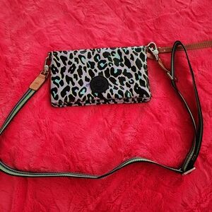 Consuela Leopard Print Uptown Crossbody